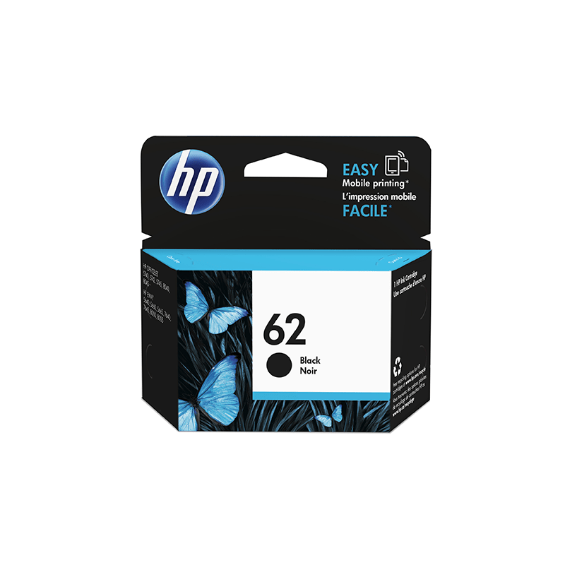 HP 62 Zwart – Inktcartridge