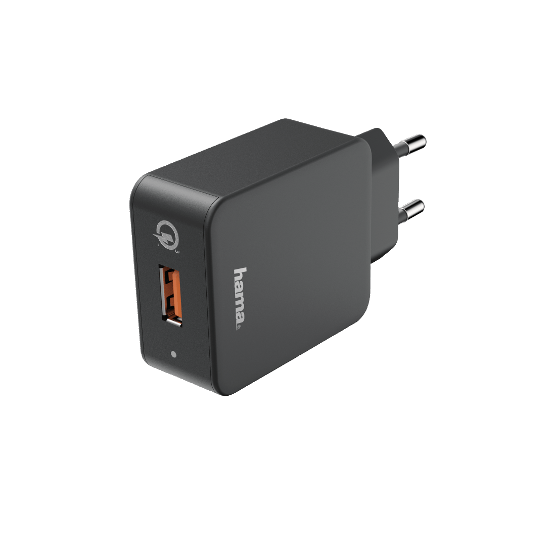 Reislader pico USB Qualcomm 3.0 zwart