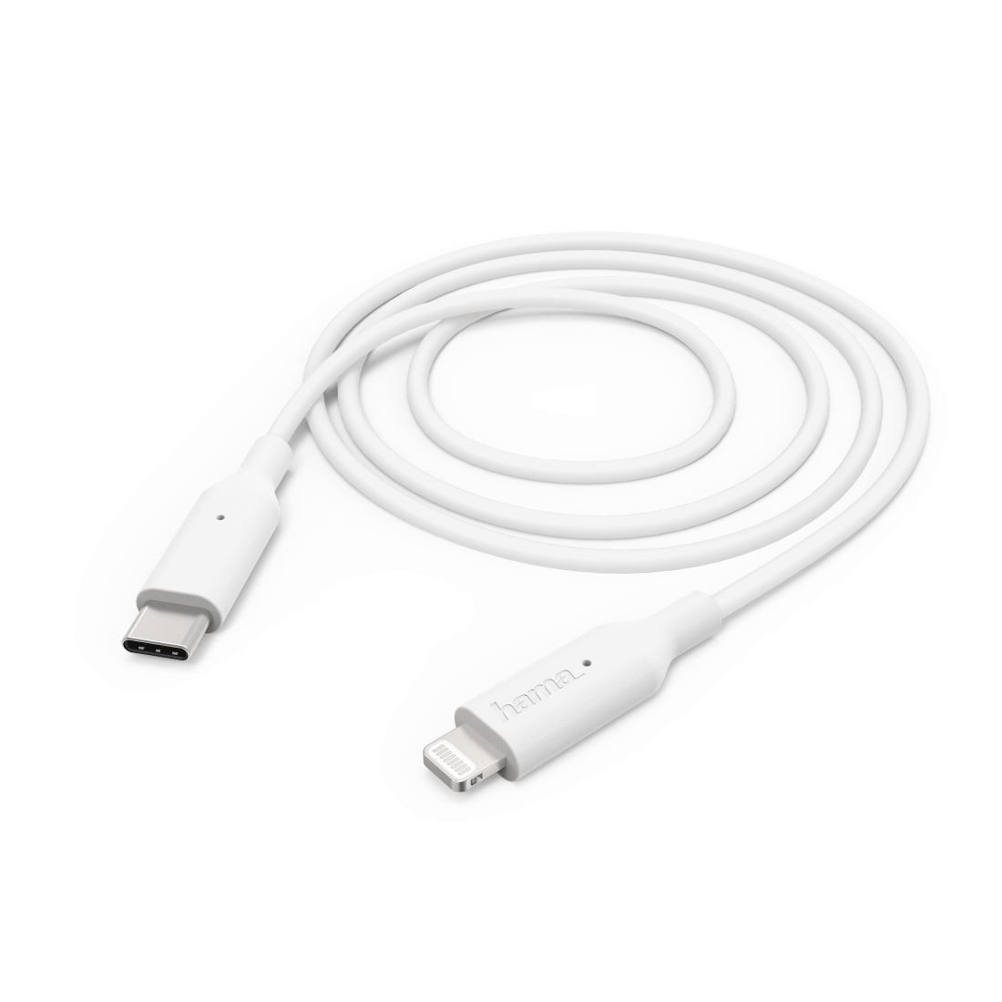 Oplaad-/Gegevenskabel USB Type-C naar lightning 1 m wit