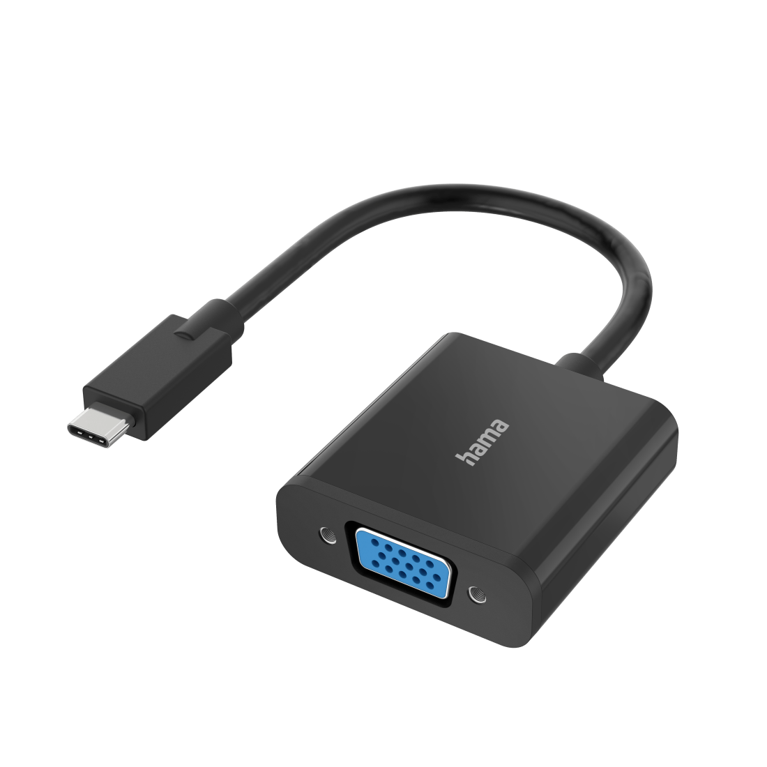 Video-adapter USB-C-stekker – VGA-aansluiting Full-HD 1080p