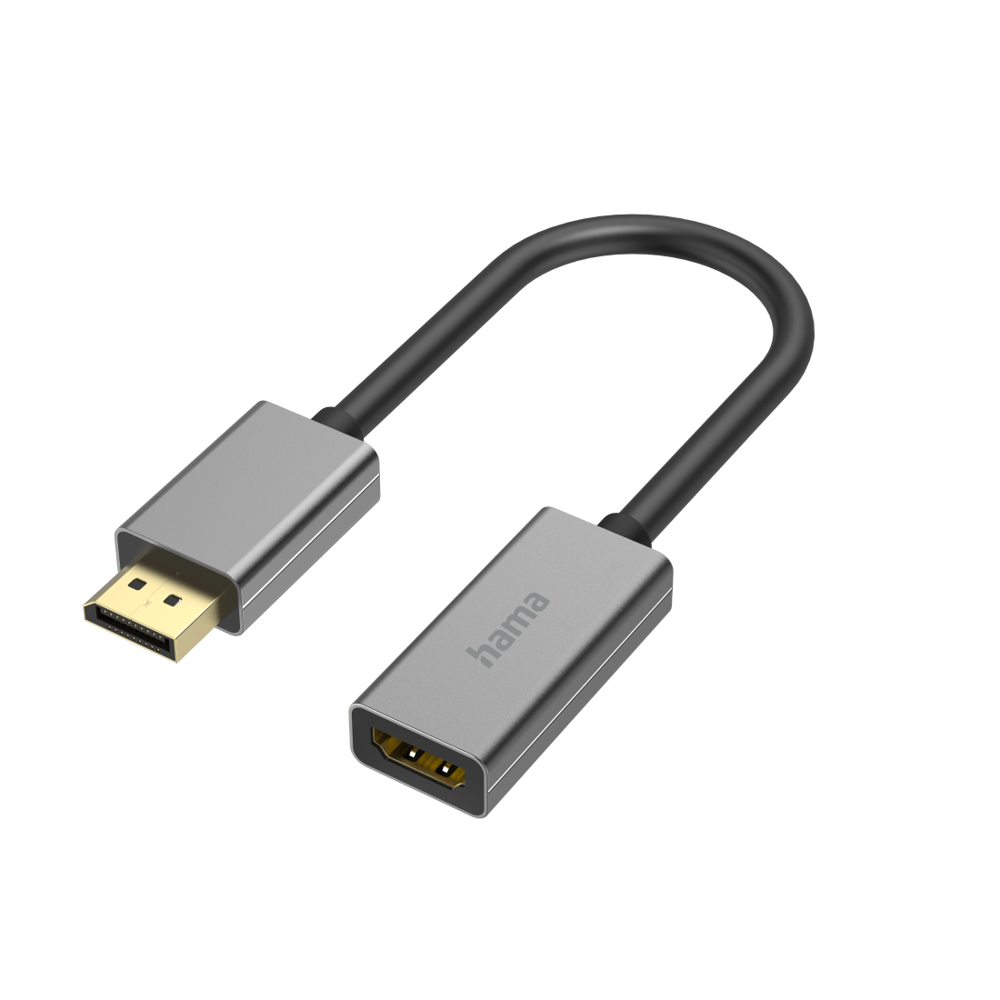 Video-adapter DisplayPort-stekker – HDMIO-aansluiting Ultra-HD 4K@60Hz a