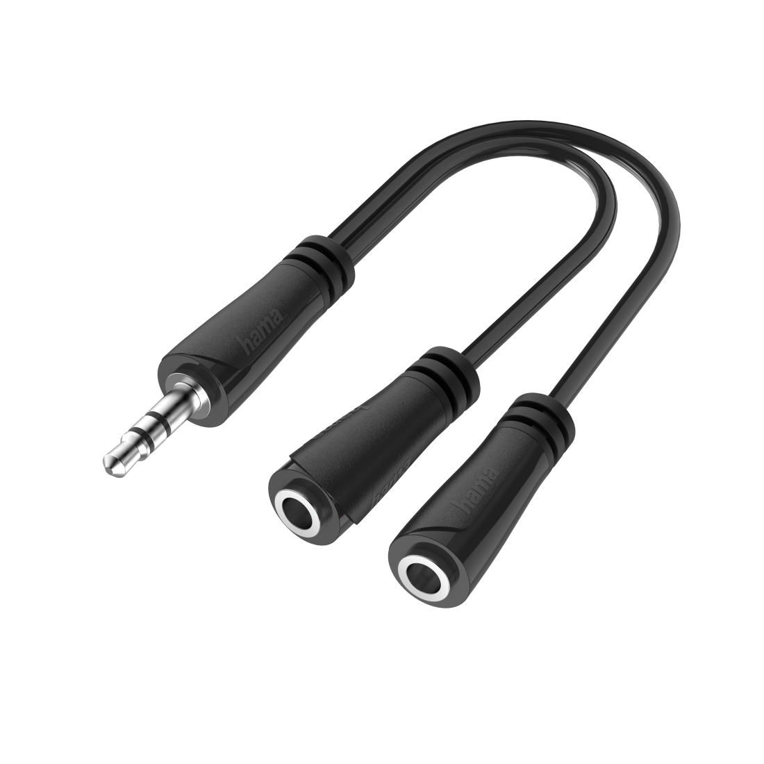 Audio adapter jack 3.5mm – 2x 3.5mm jack Headphone Splitter Stereo