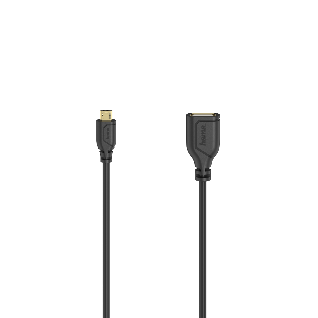 Micro-USB-OTG-kabel Flexi-Slim USB 2.0 480 Mbit/s 015 m