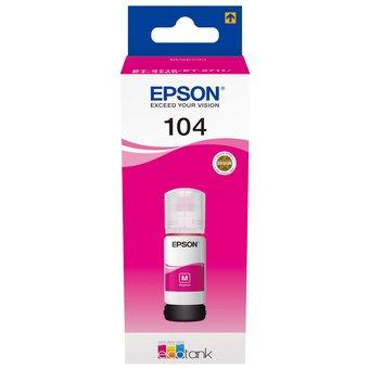 Epson 104, EcoTank Inktfles Magenta