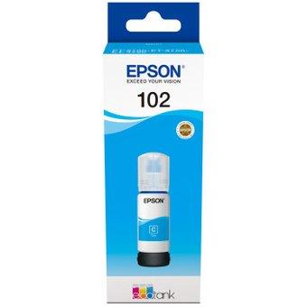 Epson 102 EcoTank inkt, Cyaan, 70ml