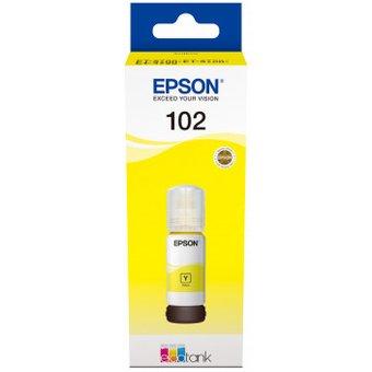 Epson 102 EcoTank inkt, Yellow, 70ml