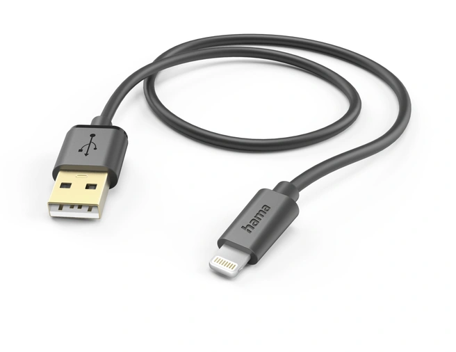 Hama Oplaadkabel, USB-A – Lightning, 1,5 m, zwart