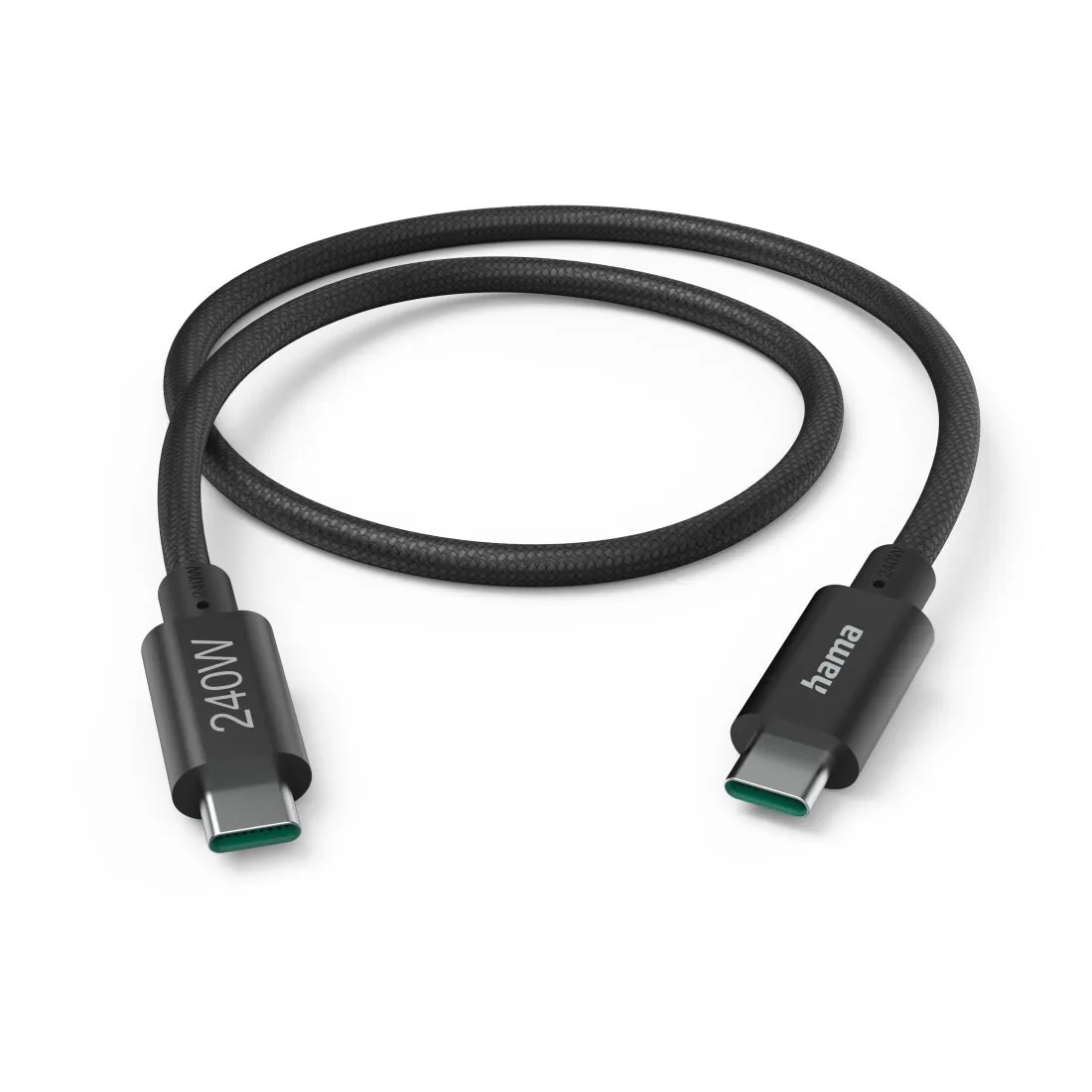 Hama Oplaadkabel USB-C – USB-C, 240W, “Full-Featured”, USB 3.2 1, 5Gbit/s, 1,5m